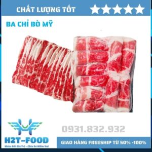 Ba chỉ bò nhập khẩu - Thực Phẩm Đông Lạnh H2T - Công Ty TNHH H2T Food